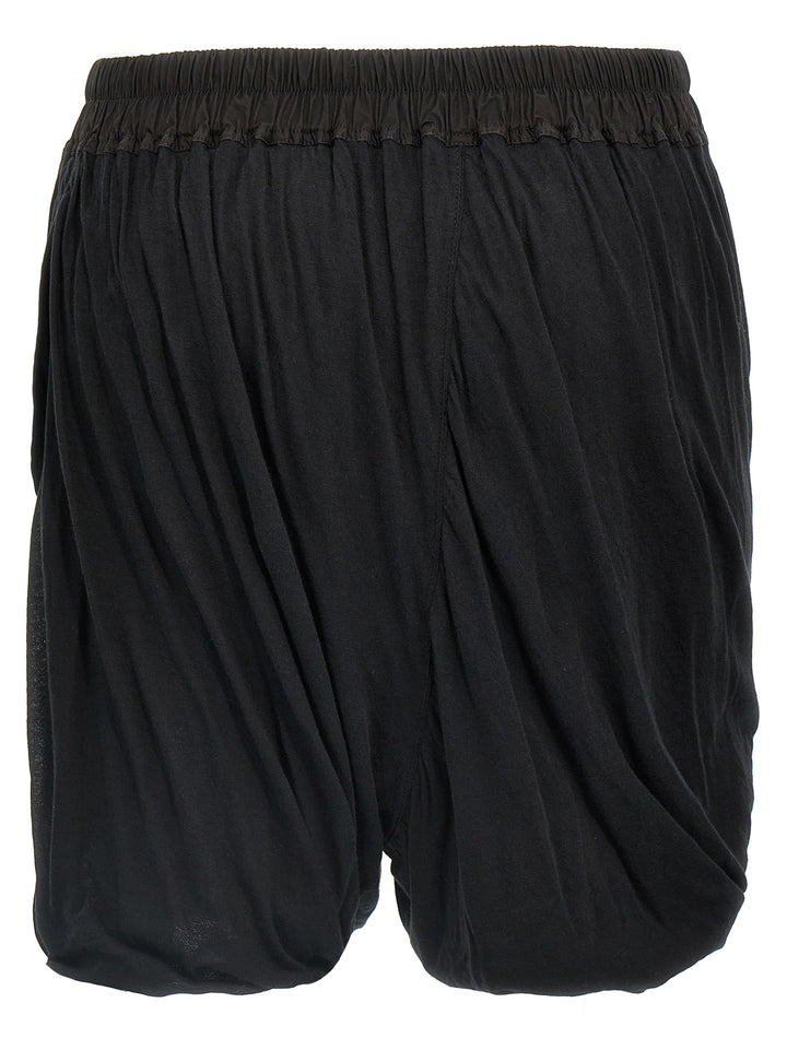 Rick Owens Dbl Long Boxers Bermuda and Short - Black | 7549c52b728a9e9d7744271d73f6f73238c629fc