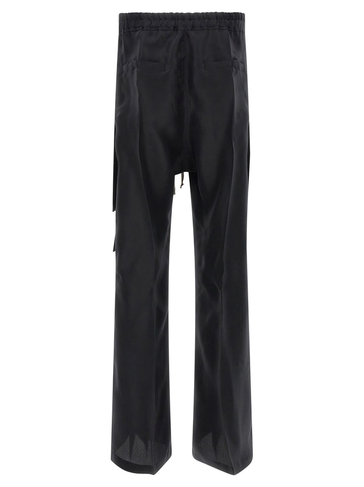 Rick Owens Cargobelas Pants - Black | 50a595d6d7c6a452d8ad89424e8f41eb0df54f1d