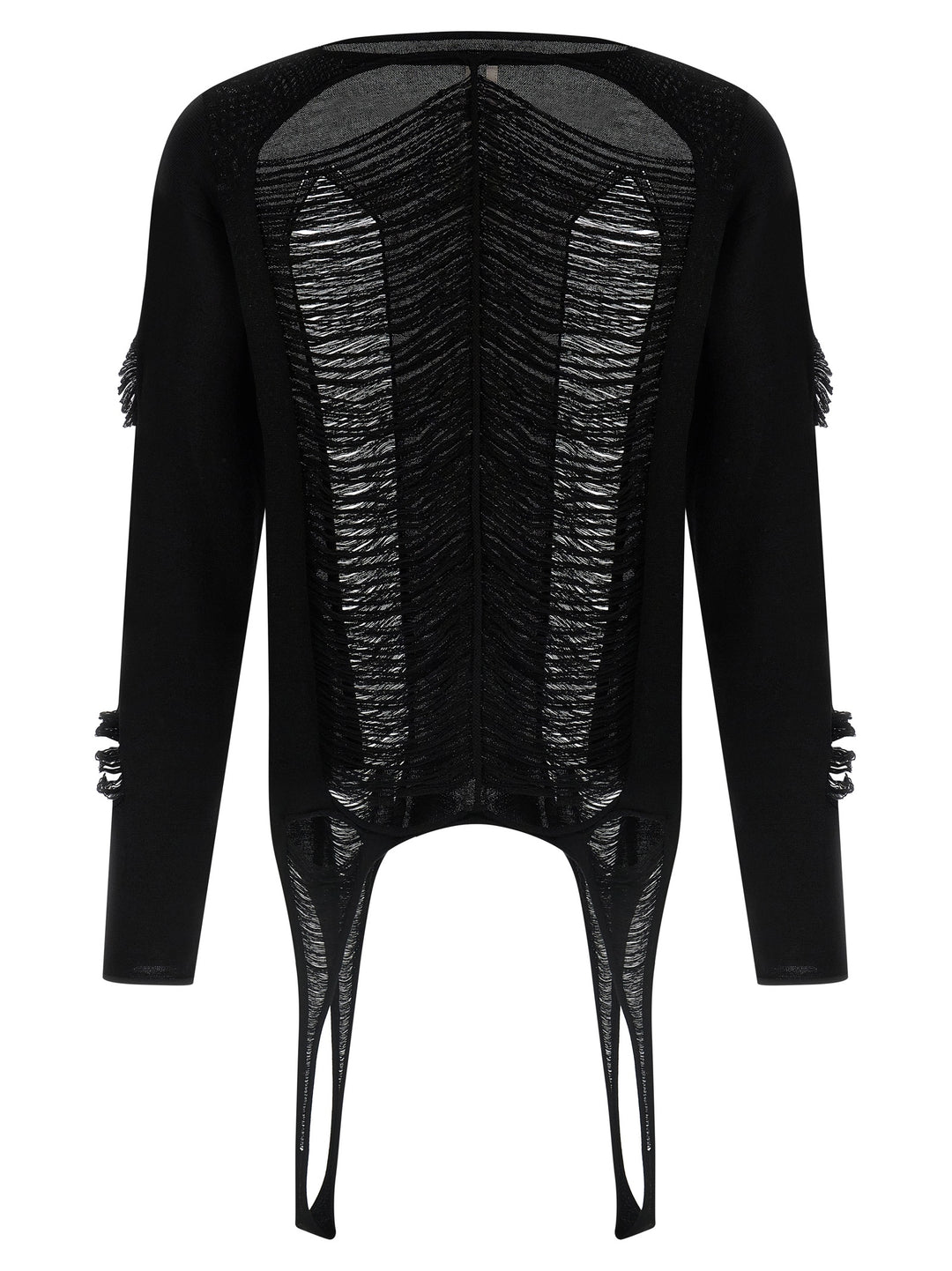 Rick Owens Ls Top Sweaters and Cardigans - Black | 06f71255e61994c1f0ca0d16b1340c157d9906ef