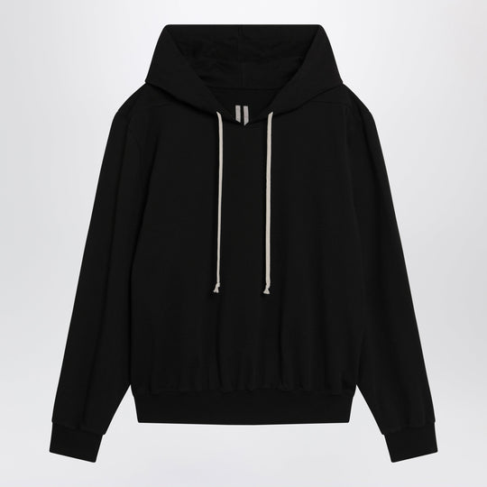 Black Hoodie With Logo Print