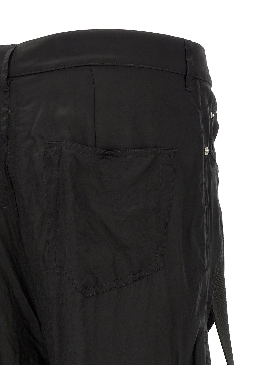 Rick Owens Megastrapped Bolans Pants - Black | ca6e0cd20bf3bc61802613a6de0a081a658e5d89