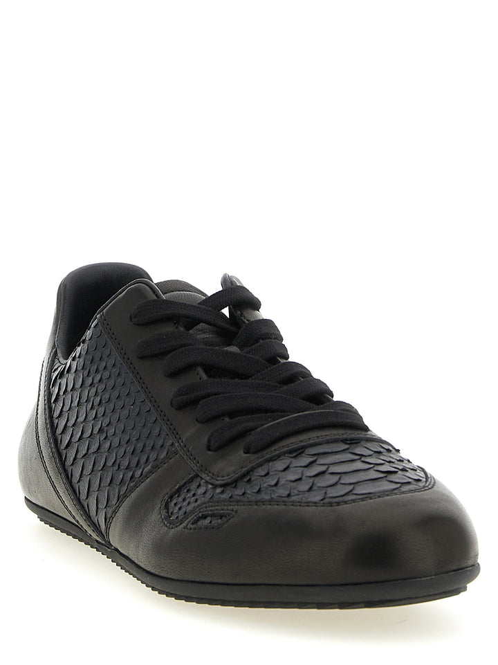 Rick Owens Minimal Sneaks Sneakers - Black | b4fe560999353cbc664426f6a1f4a996b186b9ce