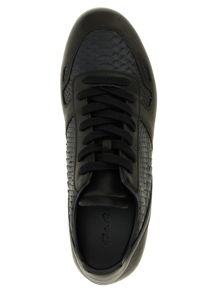 Rick Owens Minimal Sneaks Sneakers - Black | 70eb7141f07695f6a605152b2cba2b65b5185e52