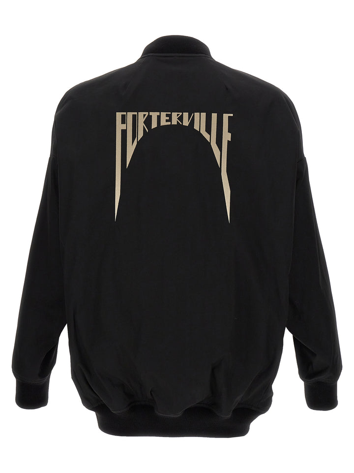 Rick Owens Jumbo Peter Flight Casual Jackets and Parka - Black | 1940c91222e7a3494bcfd1500b58d6678ec9a23f