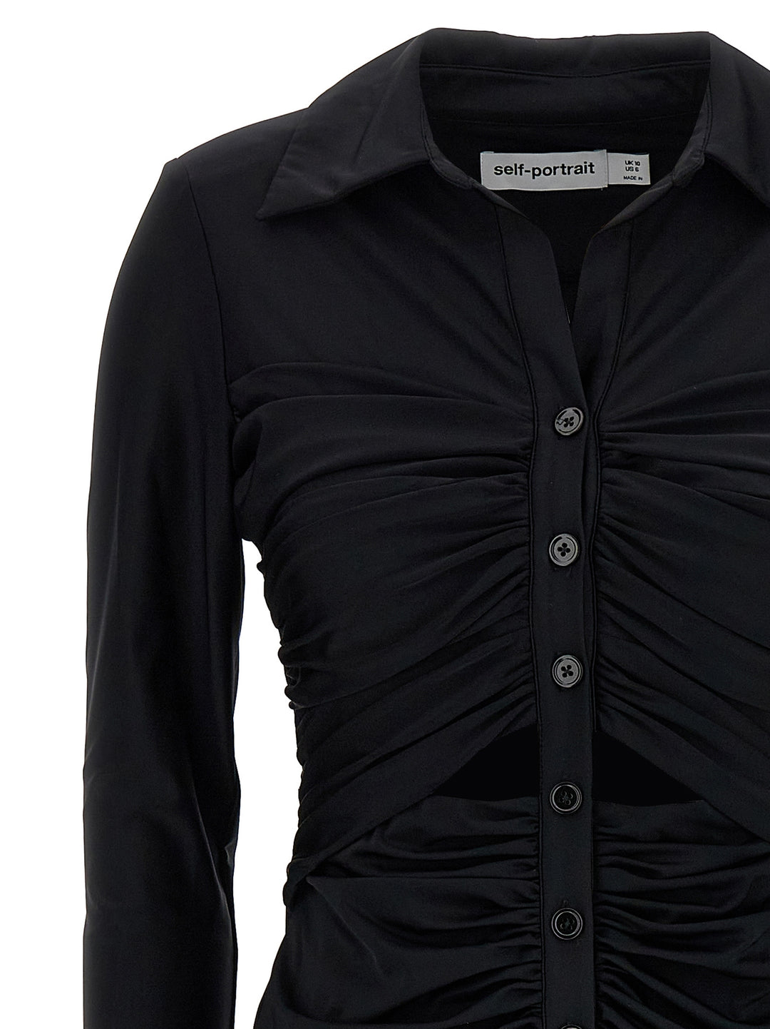 Self Portrait Black Jersey Cut Out Midi Dresses - Black | 8b8cc49a918b538a67d973ac915481d2ff7c66a7