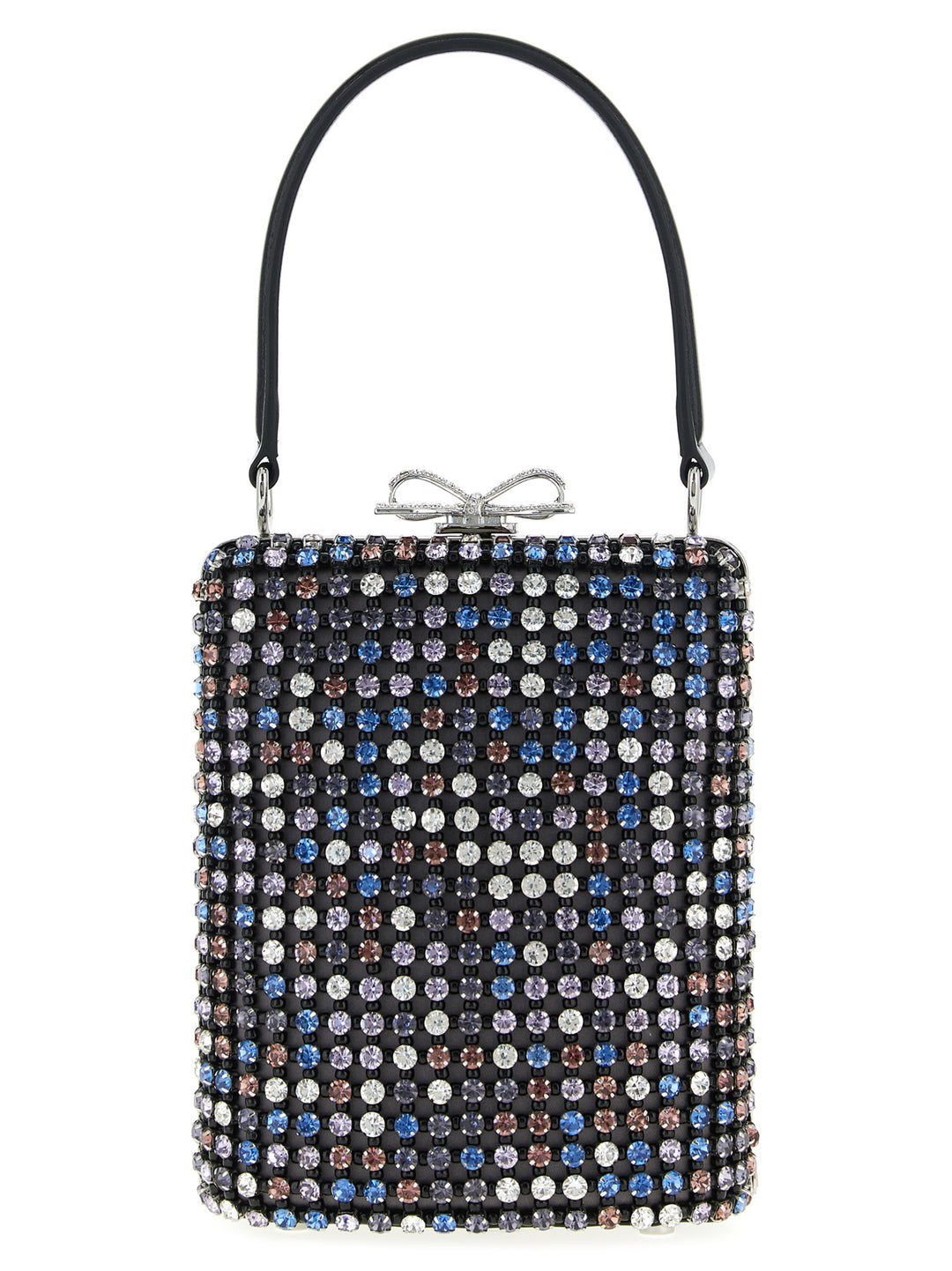 Self Portrait Multi Crystal Chainmail Hand Bags - Multicolor | f5374a0b5cb507ec4e3af03d89624db6f99646ed