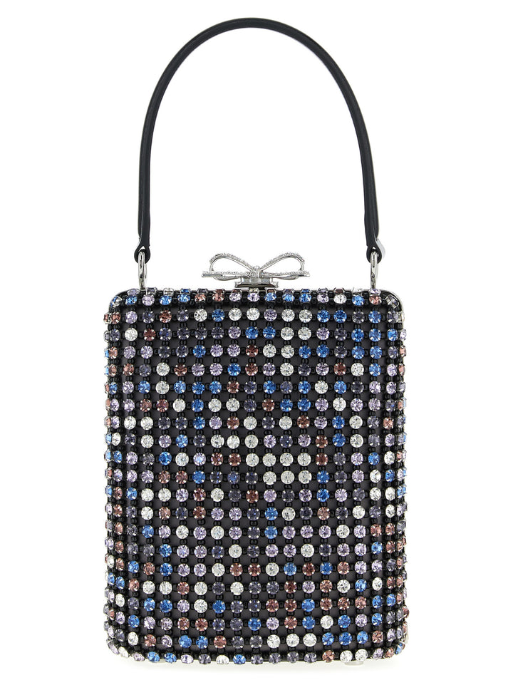 Self Portrait Multi Crystal Chainmail Hand Bags - Multicolor | f5374a0b5cb507ec4e3af03d89624db6f99646ed