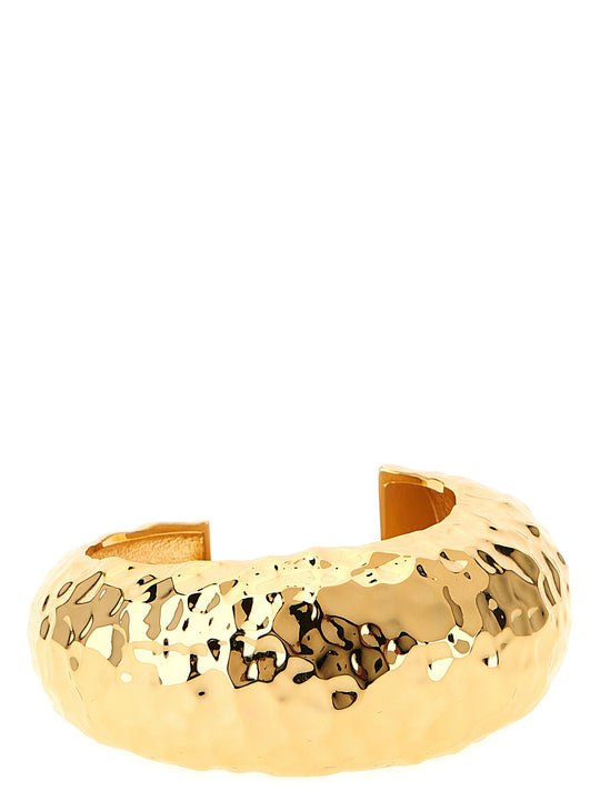 Hammered Gold Cuff Jewelry Gold