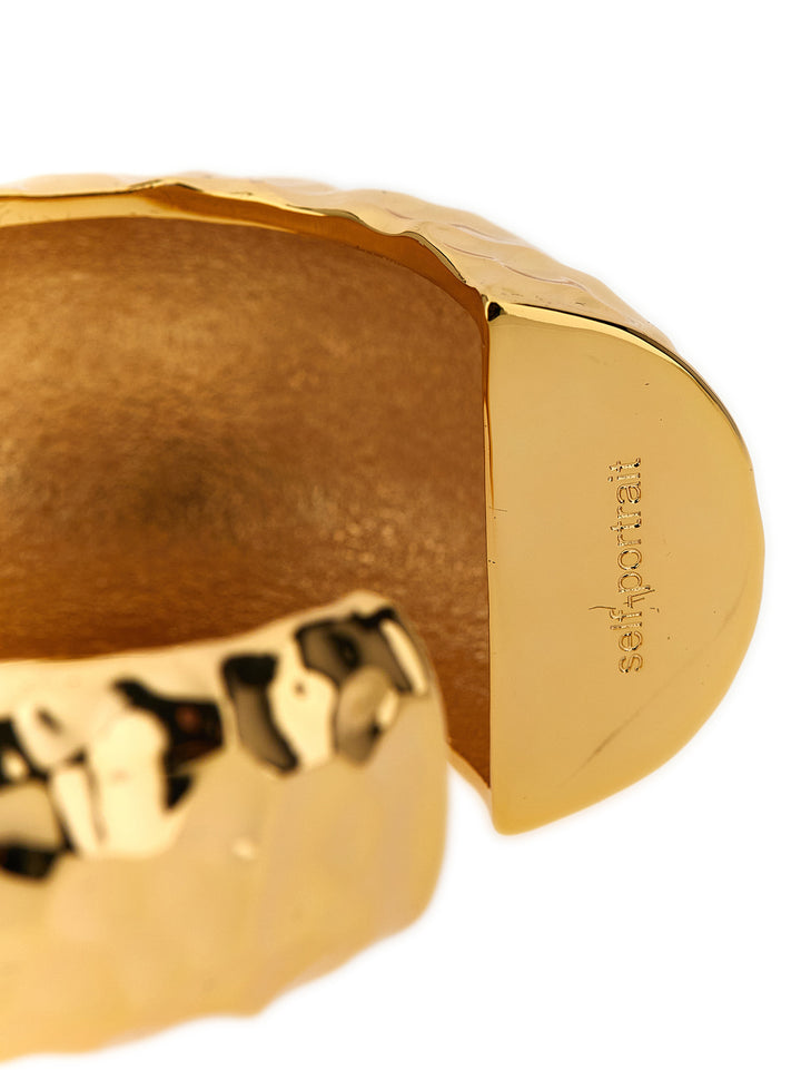 Self Portrait Hammered Gold Cuff Jewelry - Gold | 88470892ed71eac7227db51349009c0a9c1f3327