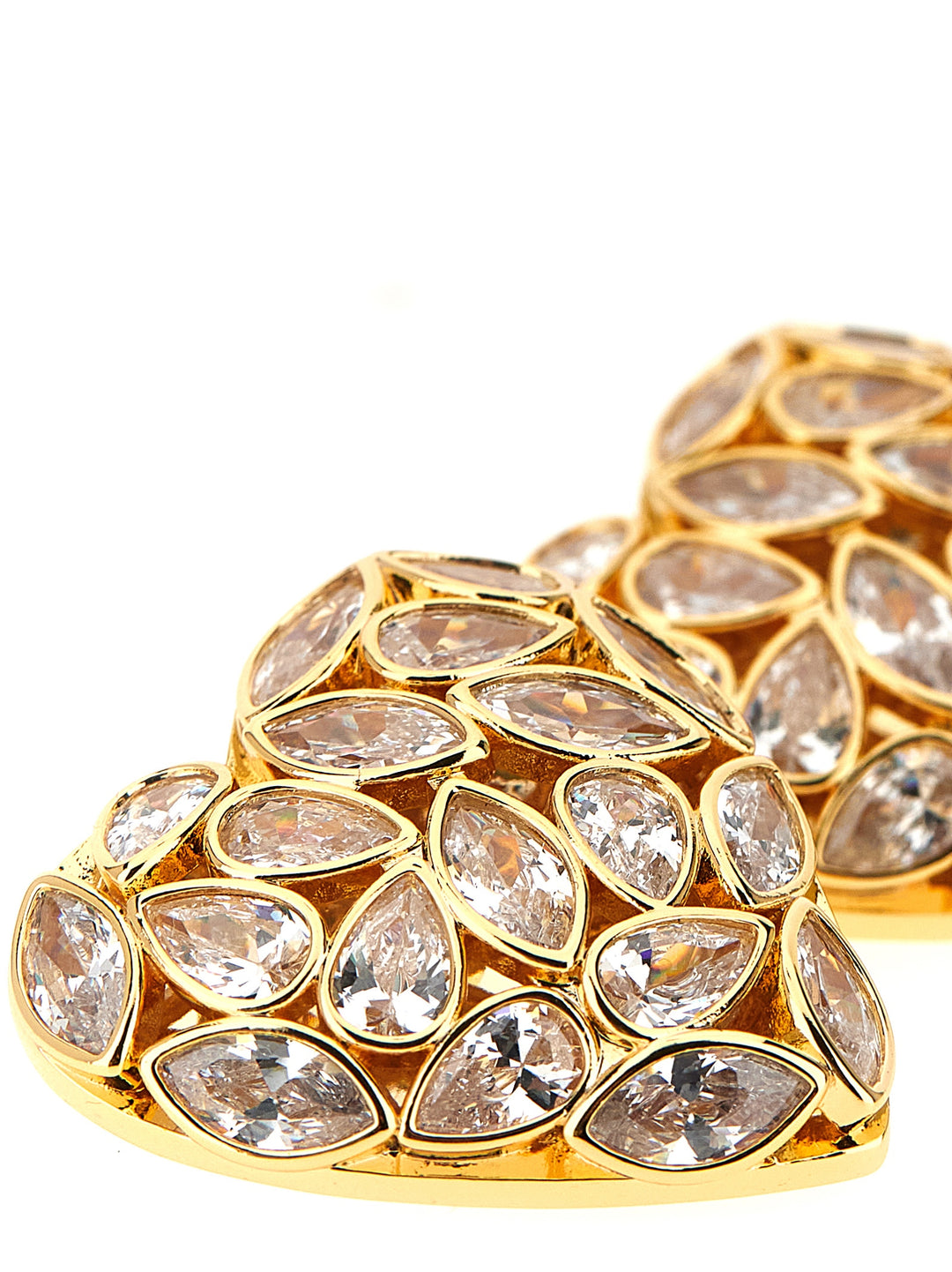 Self Portrait Embellished Heart Jewelry - Gold | 352001cca1a3eacb8b7011d63b1dadf94a0c55f0