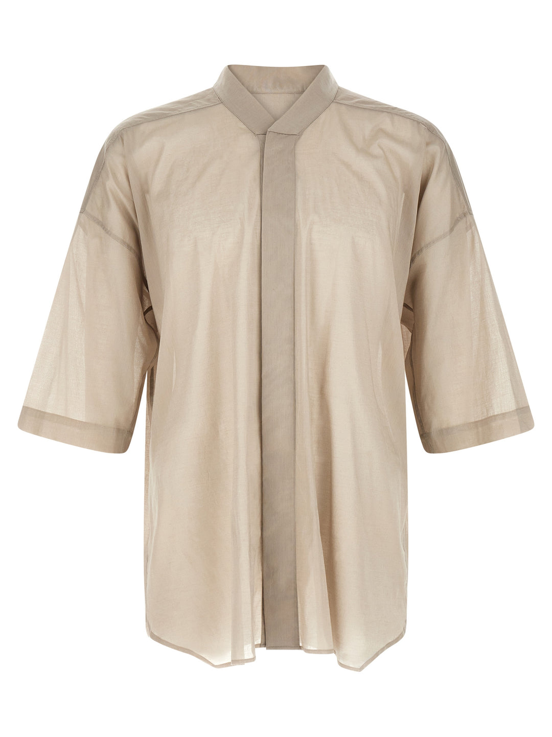 Rick Owens Jumbo Faun Shirt and Blouse - Gray | bfe3678f4270c435e7505249b4b475eee2803148