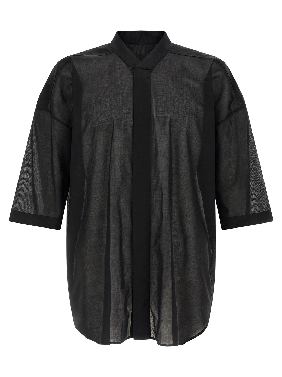 Rick Owens Jumbo Faun Shirt and Blouse - Black | ed0931df4f48b3dce5e09654110cb586bc3bc3e2