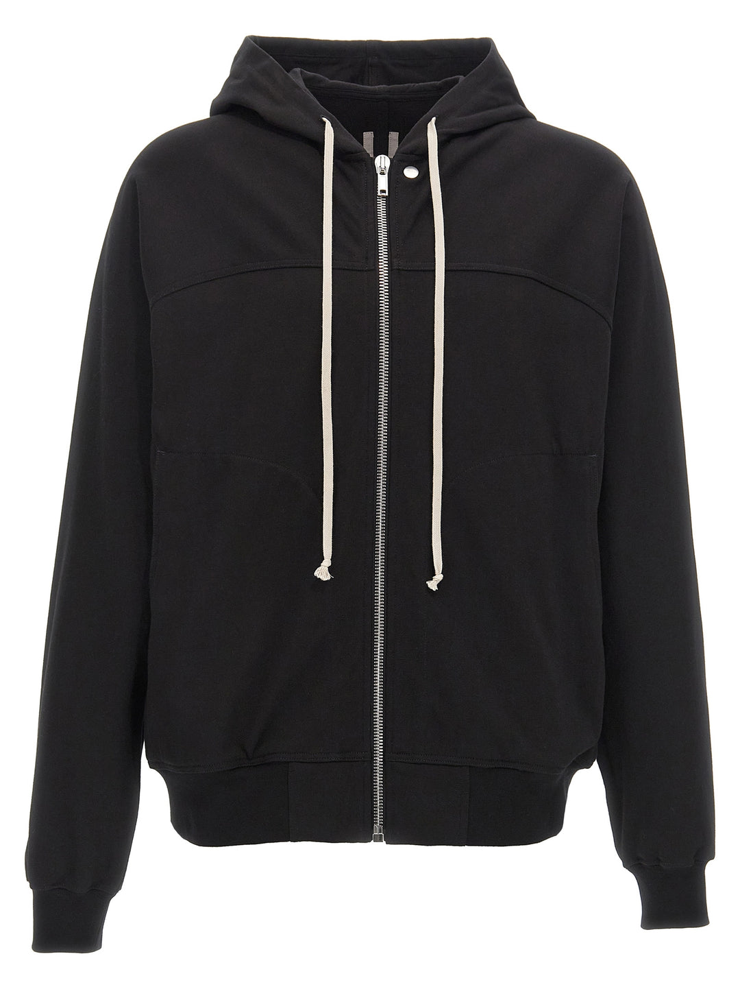 Rick Owens Windbreaker Sweatshirt - Black | e7aaa1e41f9e0bcc5b3cc6e299f0494ed44b2f51