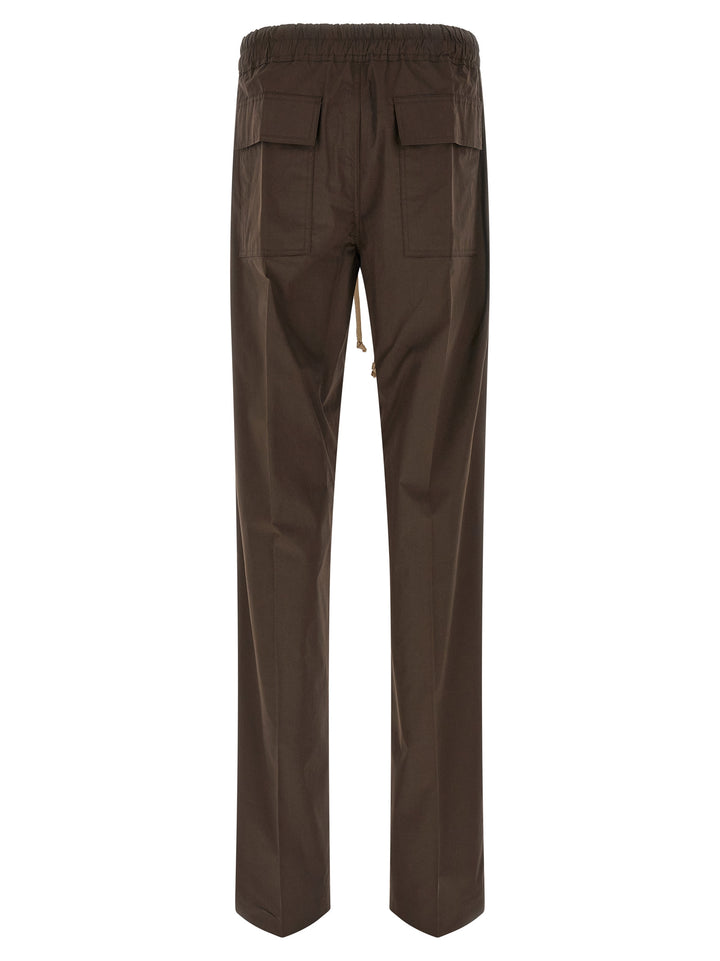 Rick Owens Dietrich Drawstring Pants - Brown | 93b61b77127457ce0b7d84cf2e6c2c4214e38e74