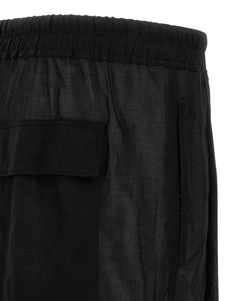 Rick Owens Kiltshorts Bermuda and Short - Black | e45da663b6e0f83f204a06d10d990a327978cff7