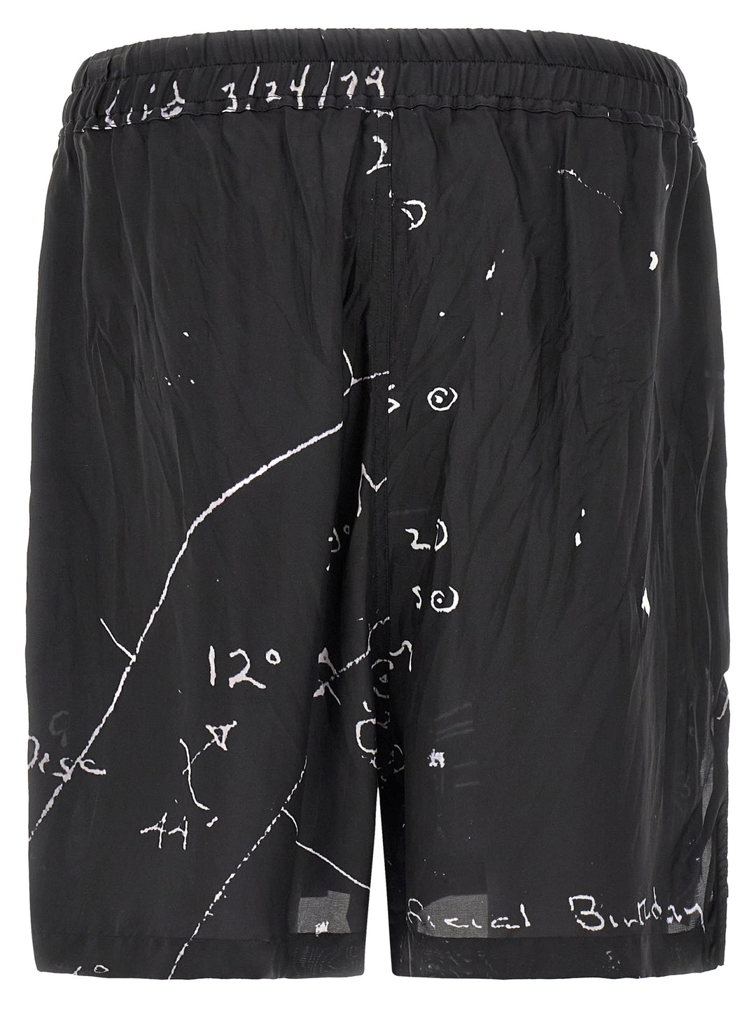 Rick Owens Boxers Bermuda and Short - White/Black | 751fa16e71e810695359b1e5460c495ac0ab13f6