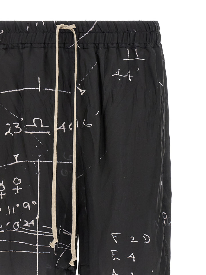 Rick Owens Boxers Bermuda and Short - White/Black | 3f583678ca23ce25504d391f0263fad40c1fc6e8