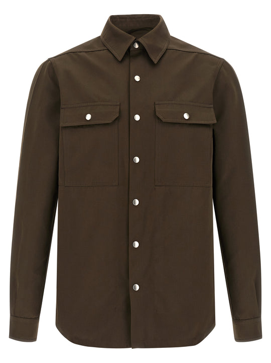 Outershirt Shirt And Blouse Brown