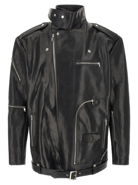 Jumbo Bauhaus Stooges Puffer Jackets Black
