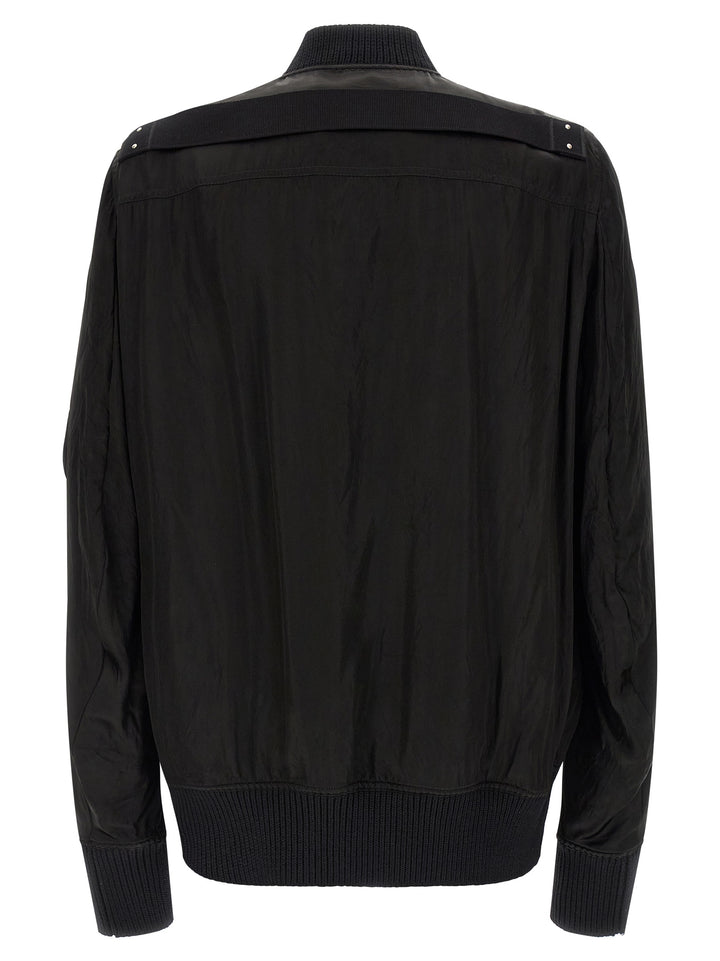 Rick Owens Classic Flight Puffer Jackets - Black | 55a1e0e68fc33bf0d671fda587bacb7add774ce2
