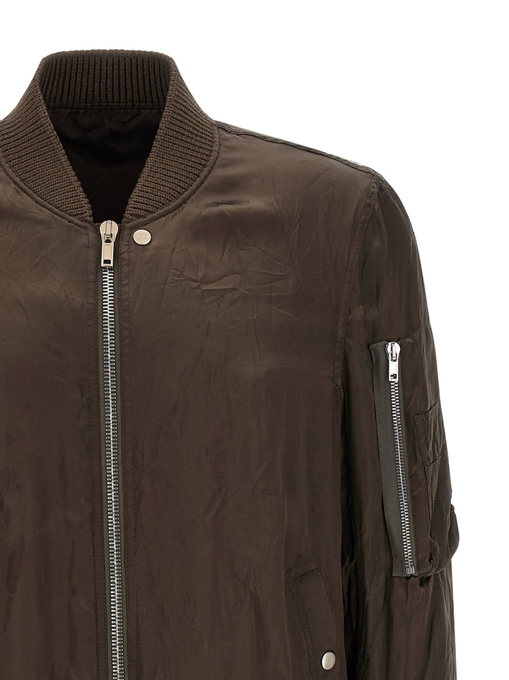 Rick Owens Classic Flight Puffer Jackets - Brown | c48316e1e37d83f58b73e637c637fb496658040f