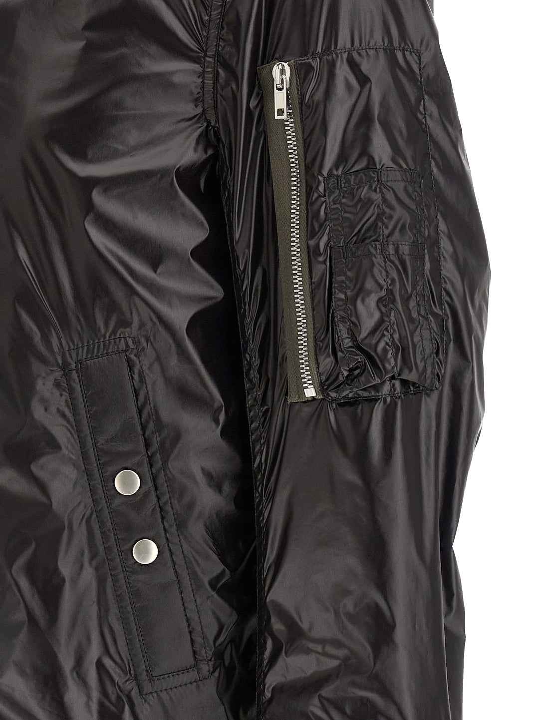 Rick Owens Classic Flight Puffer Jackets - Black | 1d60f9e653c317895ba860cea5b29a334a32e21d