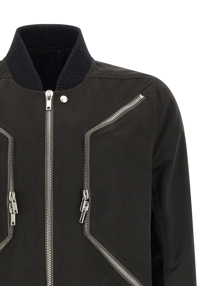 Rick Owens Heizer Flight Puffer Jackets - Black | 16d707e92ceb4a790b373c54f30b86b3ecb5a172