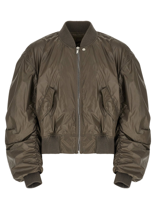 Secchia Flight Puffer Jackets Gray