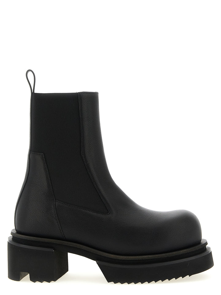 Rick Owens Beatle Bogun Boots and Ankle Boots - Black | 388e0d50d842c8492e6fd35a3170e63cd3fb13d5