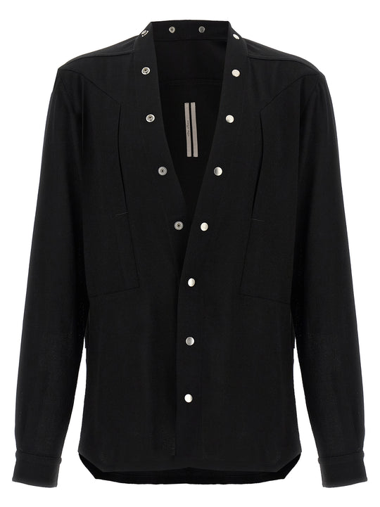 Larry Fogpocket Shirt And Blouse Black