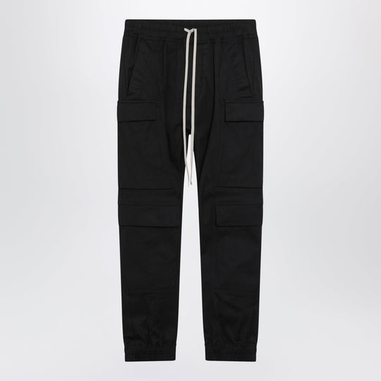 Mastodon Megacargo Trousers In Black Cotton