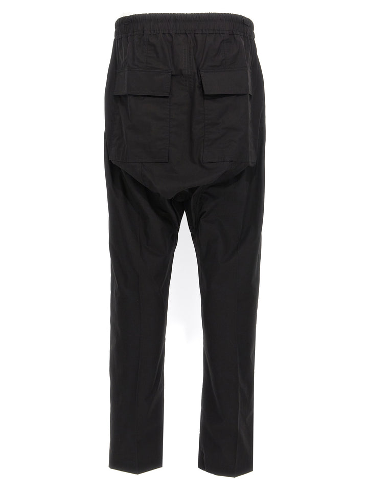 Rick Owens Drawstring Long Pants - Black | fee520dfaf8a154cc4496bcdb153c996346d10b8