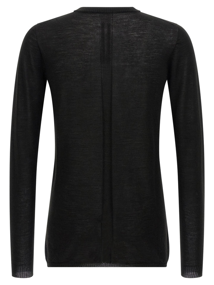 Rick Owens Biker Level Sweaters and Cardigans - Black | 94408d5e1878f1cda2c5adbeb2f0e70586b9ac65