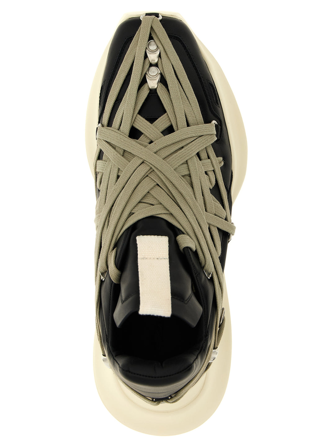 Rick Owens Megalace Geth Runner Sneakers - Black | ab1c390471312700f7aec12ae61cb4ffbd4a32ed