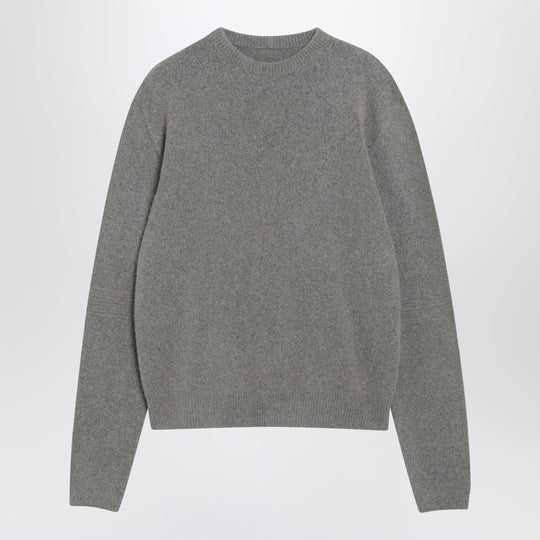Dust Grey Cashmere-Blend Sweater