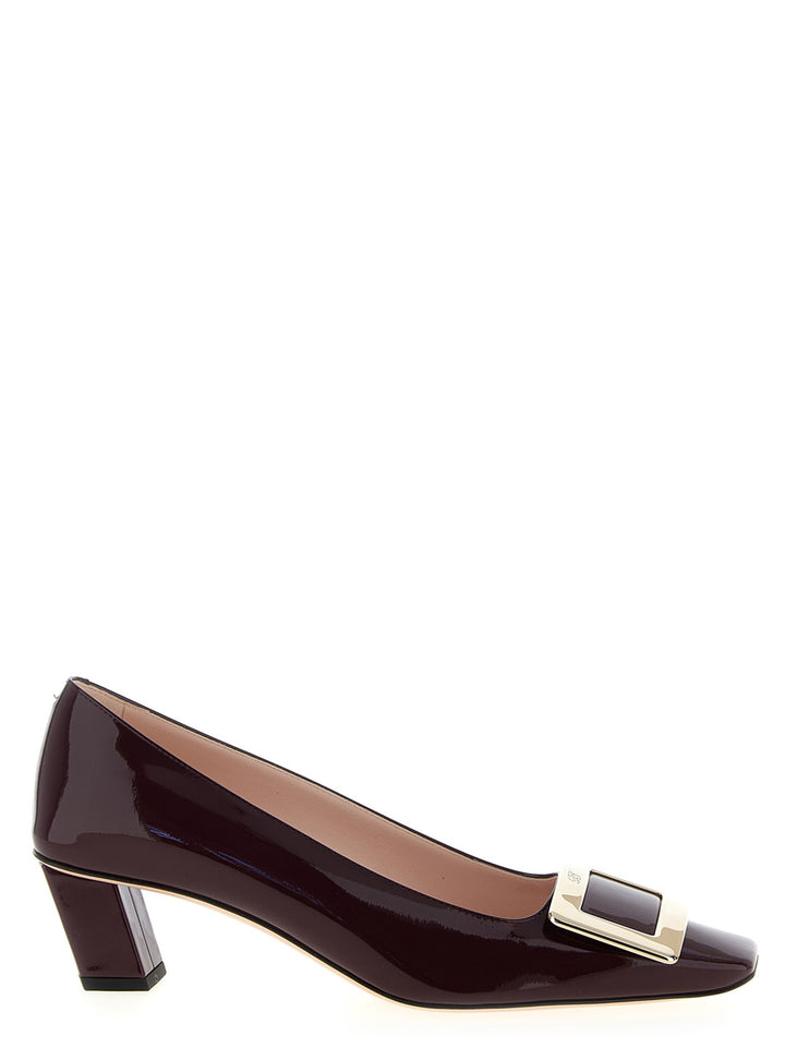 Roger Vivier Belle Vivier Pumps - Bordeaux | 09a509c132819fb1dc25442bebfee6c972ba601e