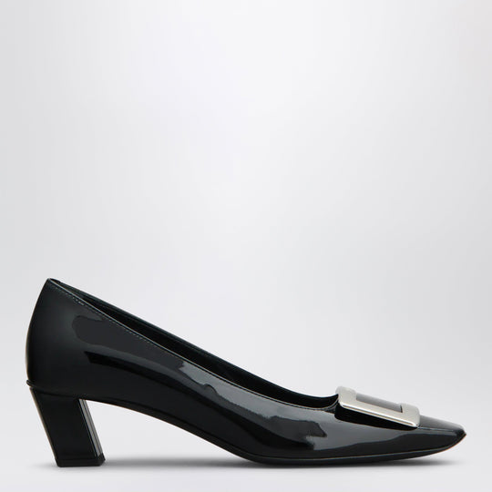 Belle Vivier Patent Leather Beige Décolletés