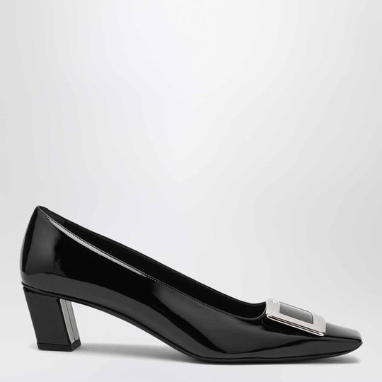 Belle Vivier Patent Leather Black Décolletés