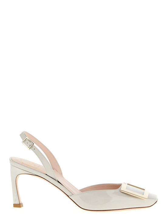 Trompette Pumps White
