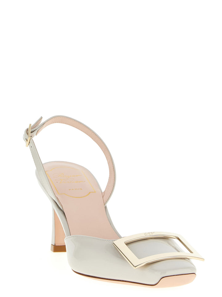 Roger Vivier Trompette Pumps - White | 55485412cf067c84f021c8964c8fed147fc408ec
