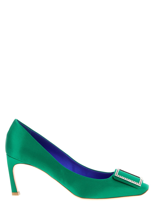 Trompette Pumps Green