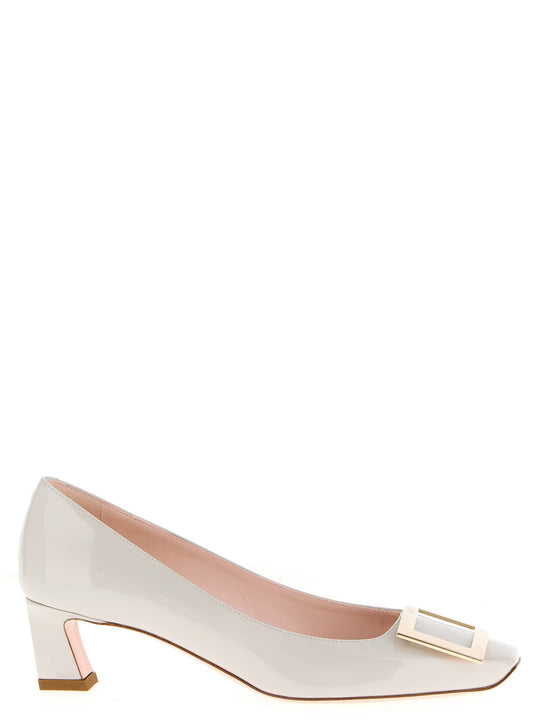 Trompette Pumps White