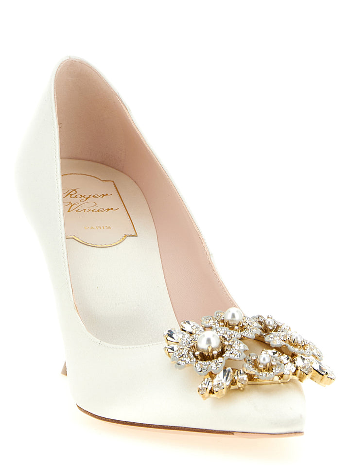 Roger Vivier Efflorescence Pumps - White | f4bf827a607d227c3d363515f13fd1ac956a6222
