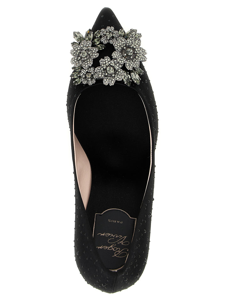 Roger Vivier Efflorescence Pumps - Black | 731f82613337e60f9651e12253f00ec236609624