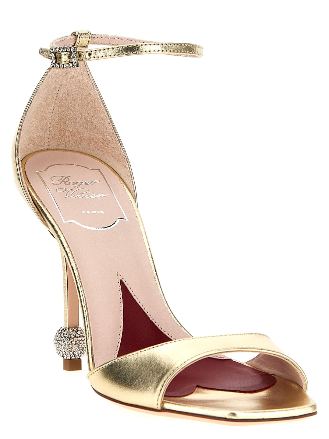 Roger Vivier Marlene Sandals - Gold | bfabd2bd04e8e0cacb19facf86f669e73b99d0d0