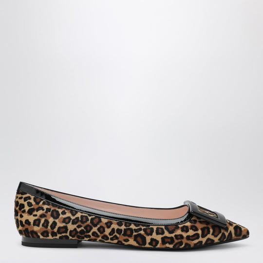 Gommettine Ballerina Leopard Print Pony Skin