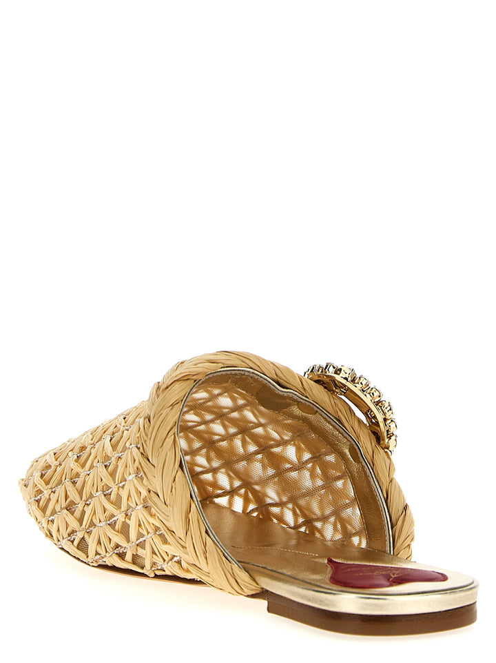 Roger Vivier Bab Viv Flat shoes - Beige | 573b8905d83d21902f0bbeacd398ba3fcb7e0498