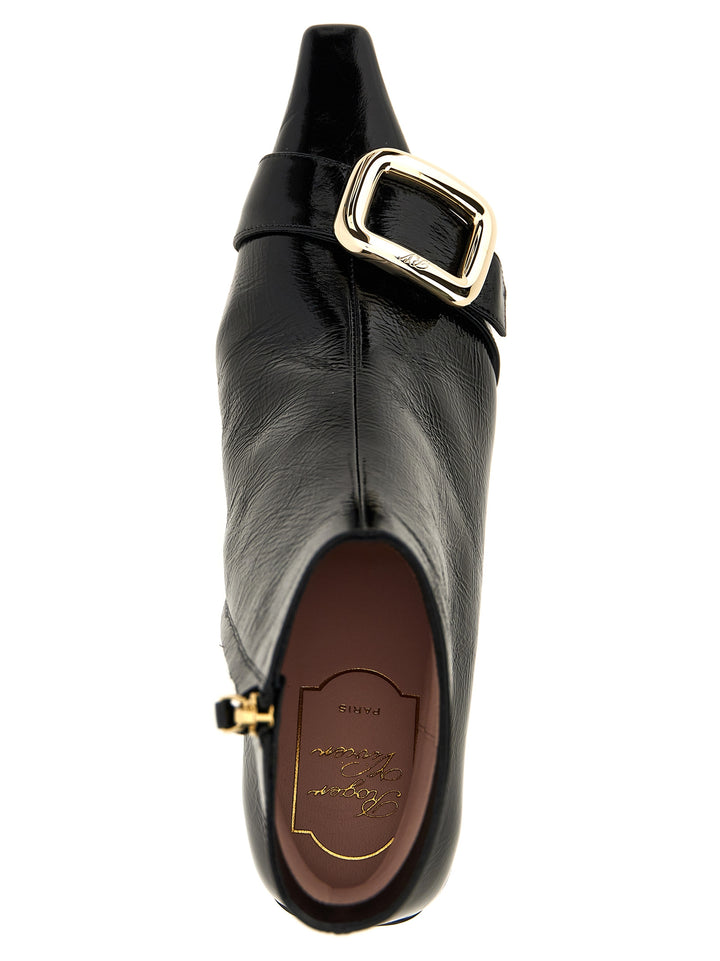 Roger Vivier Choc Bootie Boots and Ankle Boots - Black | a8e7a6fa2743f4766a7f8cd50c83fd4a6e8cc606