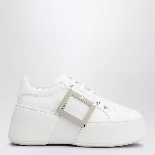 Viv' Skate Sneakers In White Leather