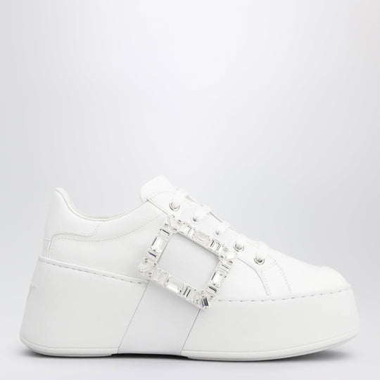Viv' Skate Sneakers In White Leather